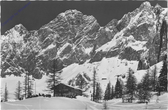 ak101907 Ramsau, Türlwandhütte mit Dachstein