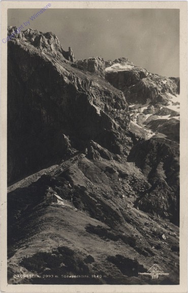 ak101912 Ramsau, Südwandhütte und Dachstein