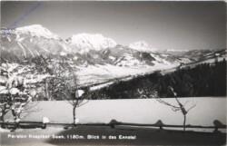Ennstal, Pension Knaplhof mit Blick ins Ennstal