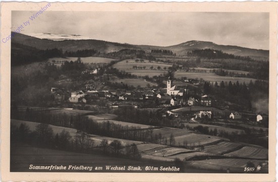 Friedberg am Wechsel, Ortsansicht