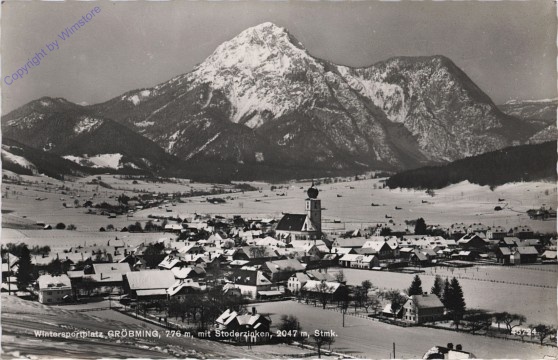 Gröbming, mit Stoderzinken im Winter