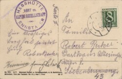 Gesäuse,  Hesshütte mit Hochtor