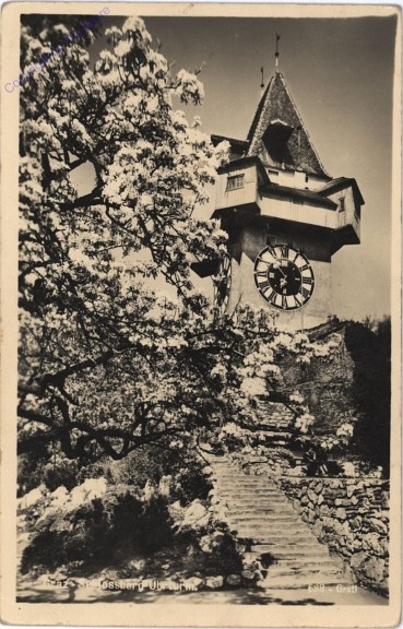 Graz, Uhrturm am Schlossberg