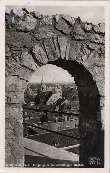 Graz, Eingangstor zur ehemaligen Bastei