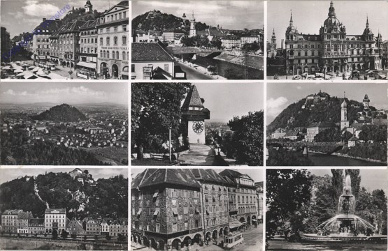 Graz, 9 Ansichten
