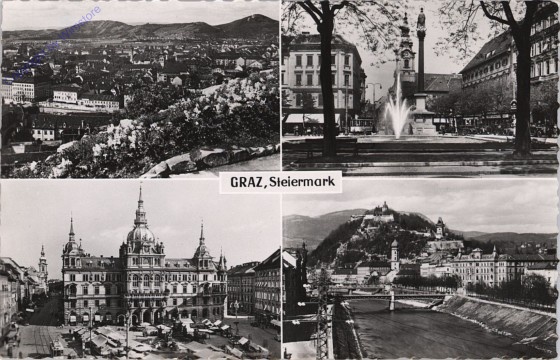 Graz, 4 Ansichten
