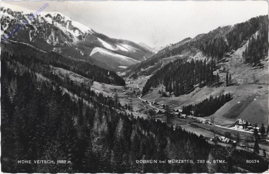 Hohe Veitsch, Dobrein bei Mürzsteg