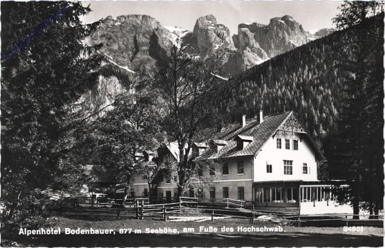 Hochschwab, Alpenhotel Bodenbauer