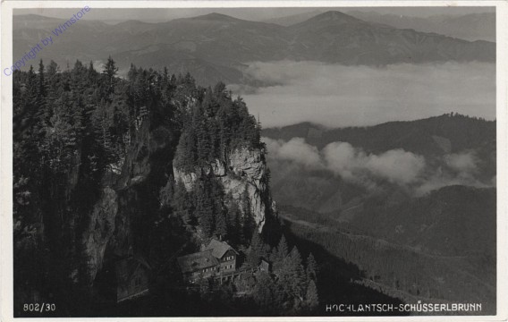 Hochlantsch, Schüsserlbrunn