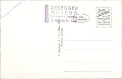 Krieglach, Peter Rosegger's Sterbehaus, Arbeitszimmer