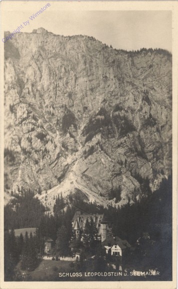 Eisenerz, Schloss Leopoldstein und Seemauer