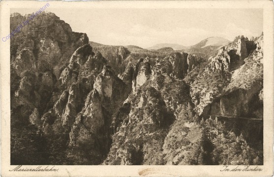 Mariazellerbahn, in den Zinken