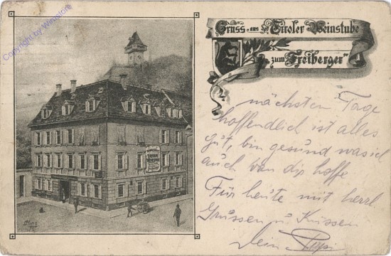 Graz, Tiroler Weinstube, "Zum Freiberger"