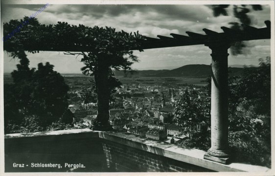 Graz, Schlossberg, Pergola