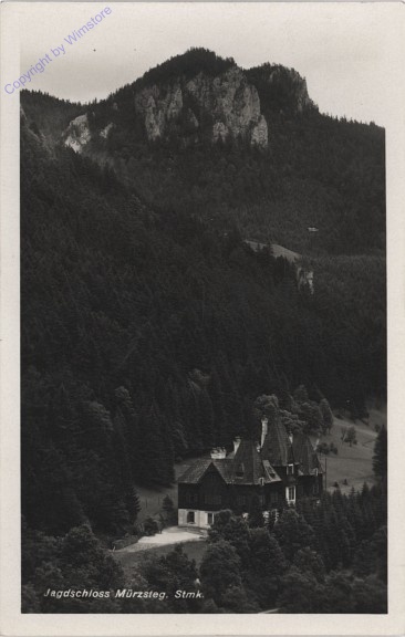 ak102258 Mürzsteg, Jagdschloss