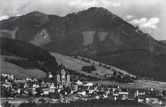 ak102265 Mariazell, mit Student