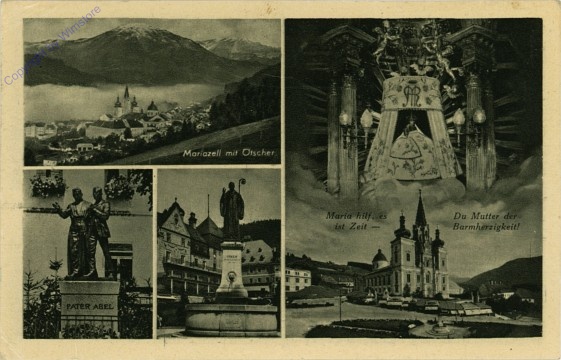 ak102290 Mariazell, 4 Ansichten