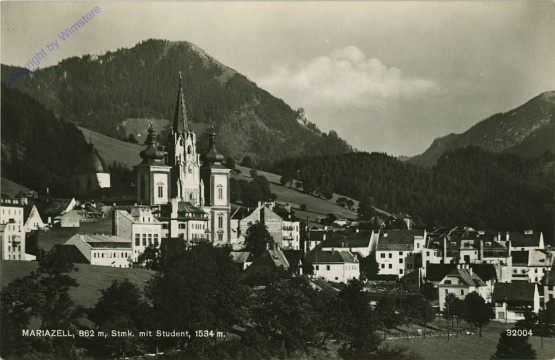 ak102297 Mariazell, mit Student