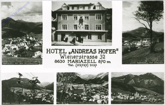 ak102319 Mariazell, Andreas Hofer, 5 weitere Ansichten