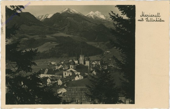 ak102327 Mariazell, mit Zellerhüte