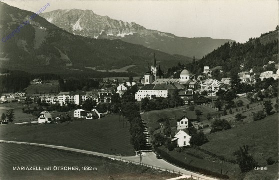 ak102355 Mariazell, mit Ötscher