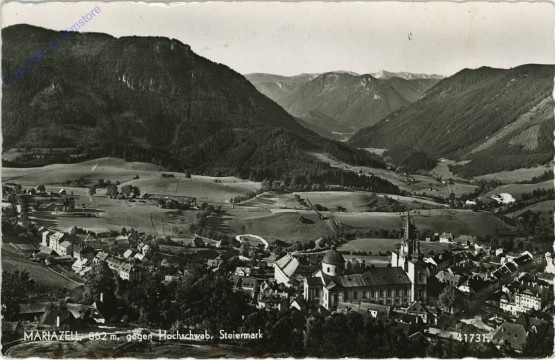 ak102376 Mariazell, gegen Hochschwab