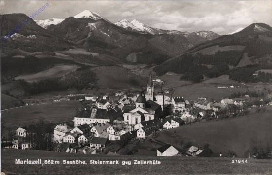 ak102378 Mariazell, gegen Zellerhüte