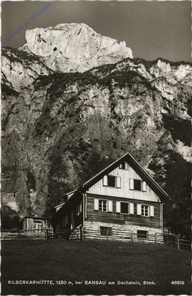ak102436 Ramsau, Silberkarhütte mit Dachstein