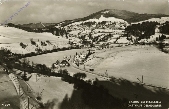 ak102475 Rasing bei Mariazell, Gasthaus Derndorfer
