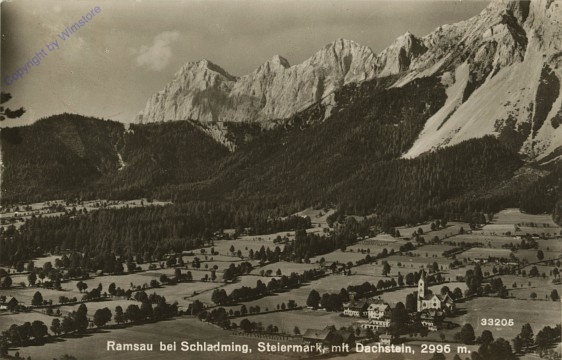 ak102480 Ramsau, mit dem Dachstein