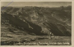 Eisenerz, Sicht von Reichenstein gegen Ennstaler Alpen