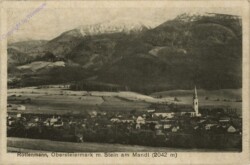 Rottenmann, mit Stein am Mandl