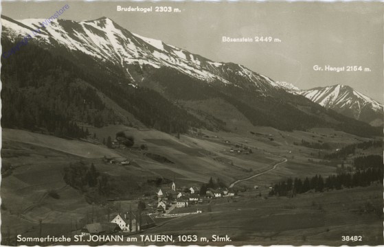 St. Johann am Tauern, Panorama
