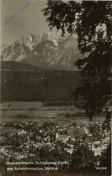 ak102518 Schladming, gegen Scheichenspitze