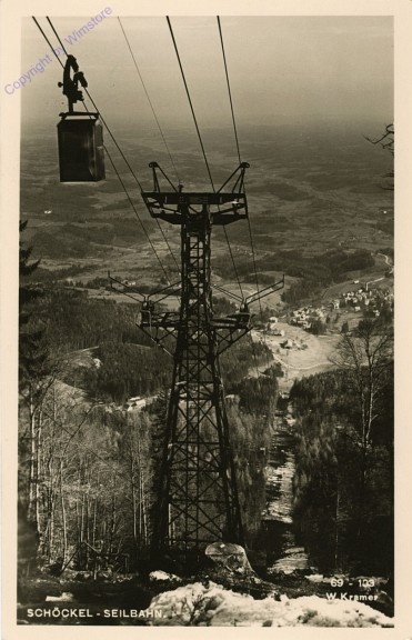 ak102523 Schöckel, Seilbahn