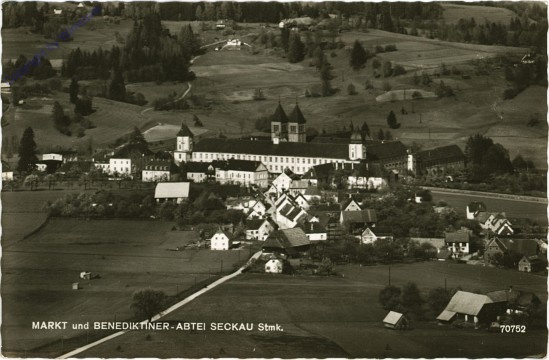 Seckau, Markt und Benediktiner Abtei