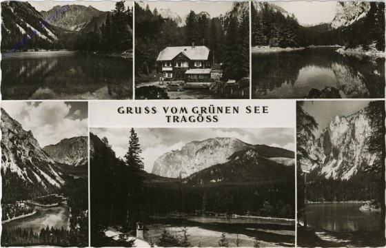 Tragöss, Grüner See, 6 Ansichten
