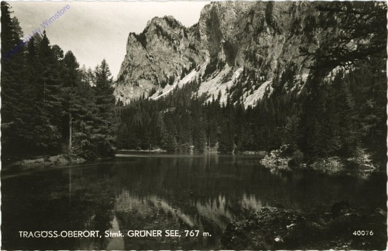 Tragöss, Oberort, Grüner See