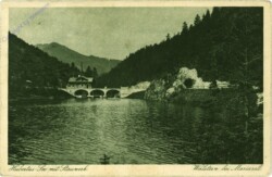 Walster, Hubertus-See mit Stauwerk