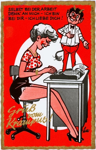 ak102917 H 6035. Krampus