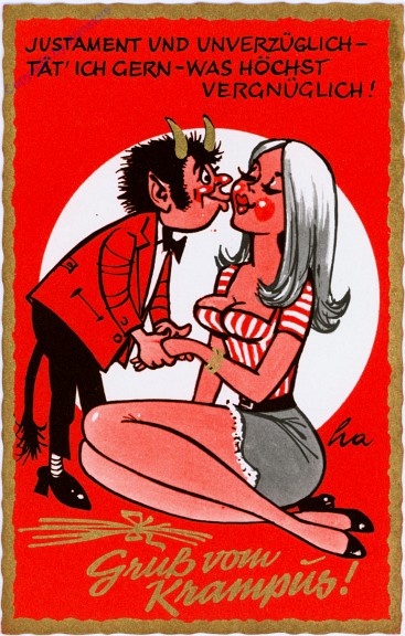 ak102918 H 6034. Krampus