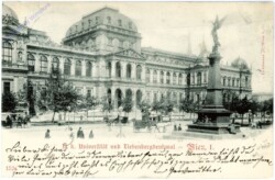 Wien 1, Liebenberg-Denkmal mit k.k. Universität