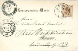 Wien 1, Liebenberg-Denkmal mit k.k. Universität