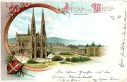 Wien 9, Votivkirche mit Maximilianplatz