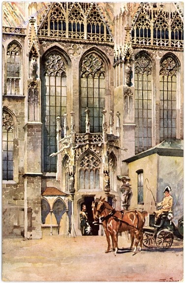 ak103003 Wien 1, Stephanskirche, Nithard, Fuchs-Grabmal