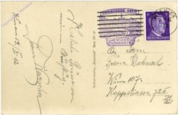 Wien 19, Höhenstraße mit Kahlenberg