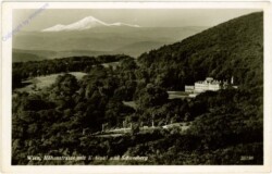 Wien 19, Höhenstraße mit Kobenzl und Schneeberg