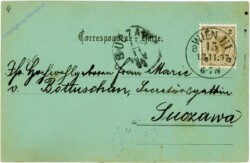 Wien 2, Praterstraße. Mondschein