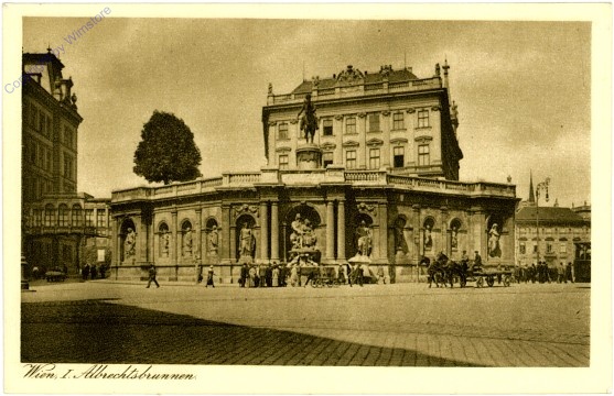 ak103149 Wien 1, Albrechtsbrunnen