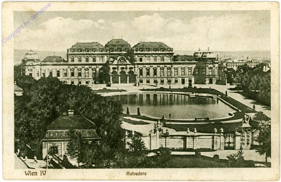 Wien 3, Belvedere, Kartentitel "Wien IV"